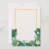 Uitnodigingen van de zomerpartij (Achterkant)