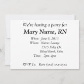 Uitnodigingen van de Zuurse Pensioenpartij Roze Br (Achterkant)