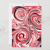 Uitnodigingen van Deer Red Camouflage Birthday Par (Achterkant)