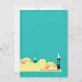 Uitnodigingen van Derby Race Party (Achterkant)