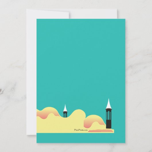 Uitnodigingen van Derby Race Party (Achterkant)