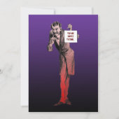 Uitnodigingen van Devil Halloween Party (Voorkant)