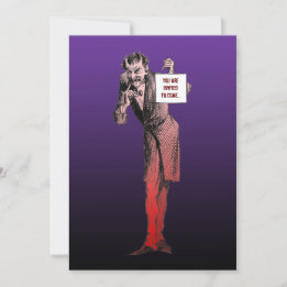 Uitnodigingen van Devil Halloween Party