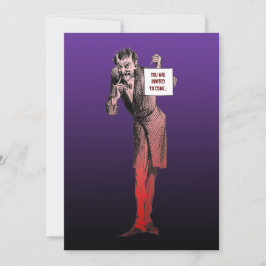 Uitnodigingen van Devil Halloween Party