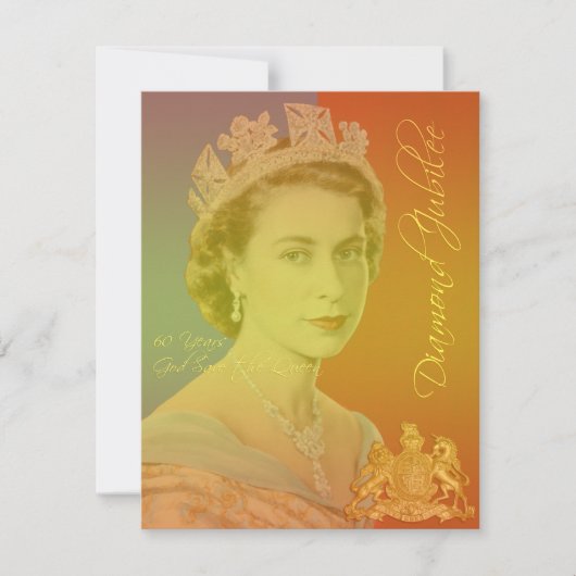 Uitnodigingen van Diamond Jubilee (Voorkant)