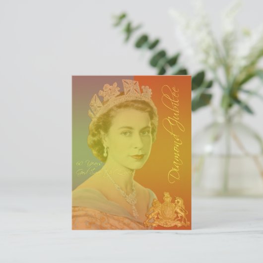Uitnodigingen van Diamond Jubilee (Staand voorkant)