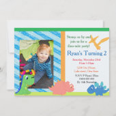 Uitnodigingen van Dinosaur-partij (Voorkant)