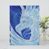 Uitnodigingen van Dragon-partijen door Renee Lavoi (Staand voorkant)