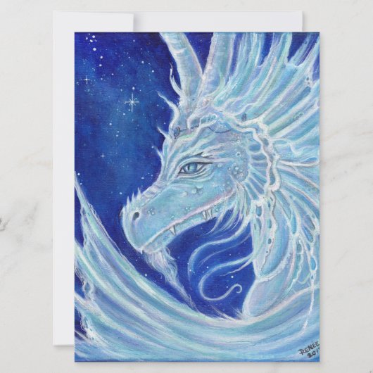 Uitnodigingen van Dragon-partijen door Renee Lavoi (Voorkant)