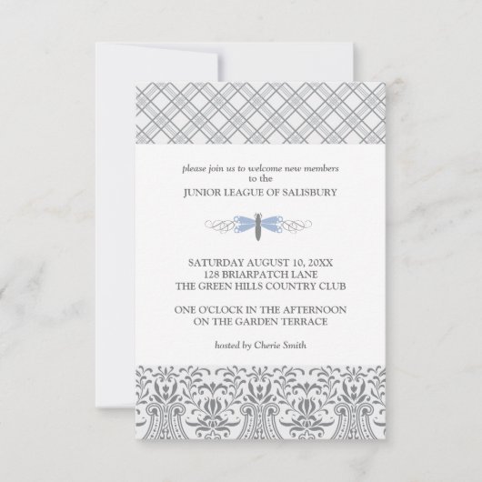 Uitnodigingen van Dragonfly Garden (Voorkant)