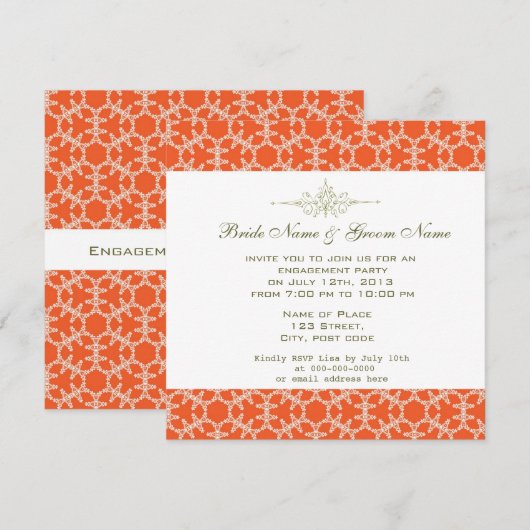 Uitnodigingen van externe contractpartijen (Voorkant / Achterkant)