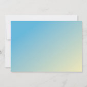 Uitnodigingen van Flying High Farewell-party (Achterkant)