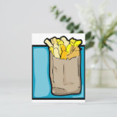 Uitnodigingen van Franse Fries (Staand voorkant)