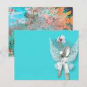 Uitnodigingen van gastpartij voor weduwen (Voorkant / Achterkant)