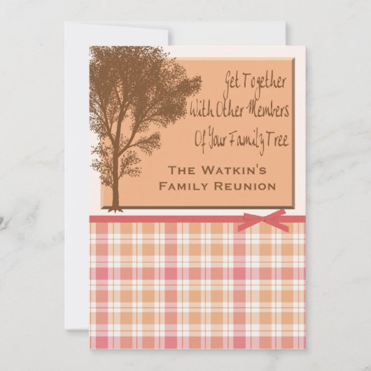 Uitnodigingen van gezinshereniging (Voorkant)