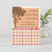 Uitnodigingen van gezinshereniging (Staand voorkant)