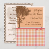 Uitnodigingen van gezinshereniging (Voorkant / Achterkant)