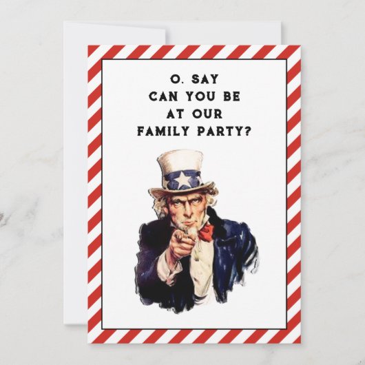 Uitnodigingen van gezinshereniging (Voorkant)