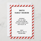 Uitnodigingen van gezinshereniging (Achterkant)