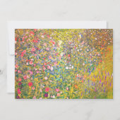 Uitnodigingen van Gustav Klimt Pink (Voorkant)