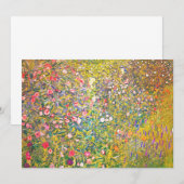 Uitnodigingen van Gustav Klimt Pink (Voorkant / Achterkant)