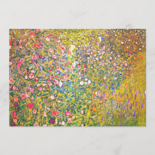 Uitnodigingen van Gustav Klimt Pink