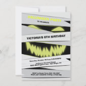 Uitnodigingen van Halloween Birthday Mummy (Voorkant)