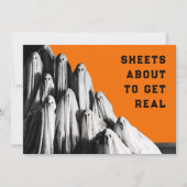 Uitnodigingen van Halloween-partijen (Voorkant)