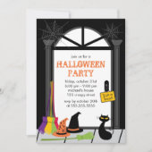 Uitnodigingen van Halloween-partijen (Voorkant)