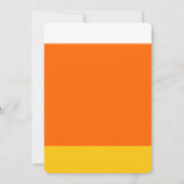 Uitnodigingen van Halloween-partijen (Achterkant)