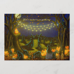 Uitnodigingen van Halloween/party/bruiloft