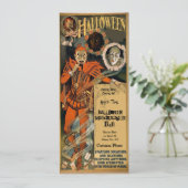 Uitnodigingen van Haunted Halloween-partij (Staand voorkant)