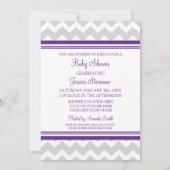 Uitnodigingen van het Baby shower van de Douane (Achterkant)