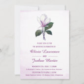 Uitnodigingen van het huwelijk van Magnolia (Voorkant)