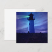 Uitnodigingen van het lichtbaken (Voorkant / Achterkant)