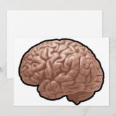 Uitnodigingen van het menselijk brein (Voorkant / Achterkant)