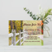 Uitnodigingen van het najaar (Staand voorkant)