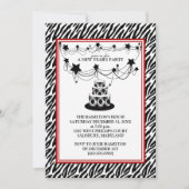 Uitnodigingen van het nieuwjaarsfeest (Voorkant)