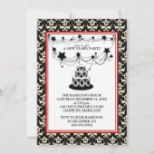 Uitnodigingen van het nieuwjaarsfeest (Voorkant)