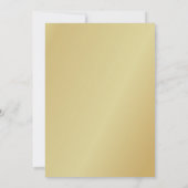 Uitnodigingen van het nieuwjaarsfeest - legant gou (Achterkant)