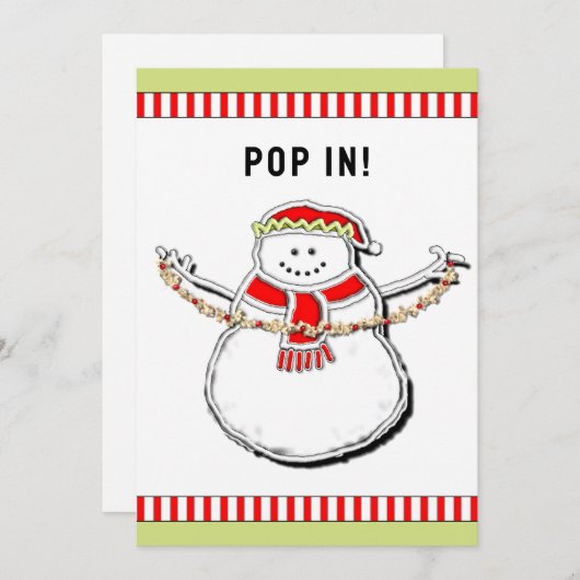 Uitnodigingen van het Open House (Voorkant / Achterkant)