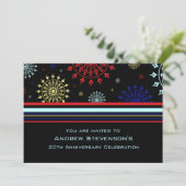 Uitnodigingen van Jubilea van werknemers (Staand voorkant)