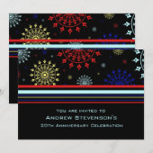 Uitnodigingen van Jubilea van werknemers (Voorkant / Achterkant)