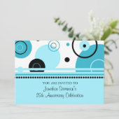 Uitnodigingen van Jubilea van werknemers (Staand voorkant)