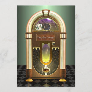 Uitnodigingen van Jukebox Party