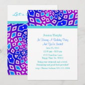 Uitnodigingen van Kaleidoscoop (Voorkant / Achterkant)