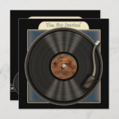 Uitnodigingen van Karaoke Party (Voorkant / Achterkant)