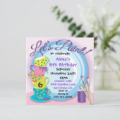 Uitnodigingen van keramische pootpartijen (Staand voorkant)