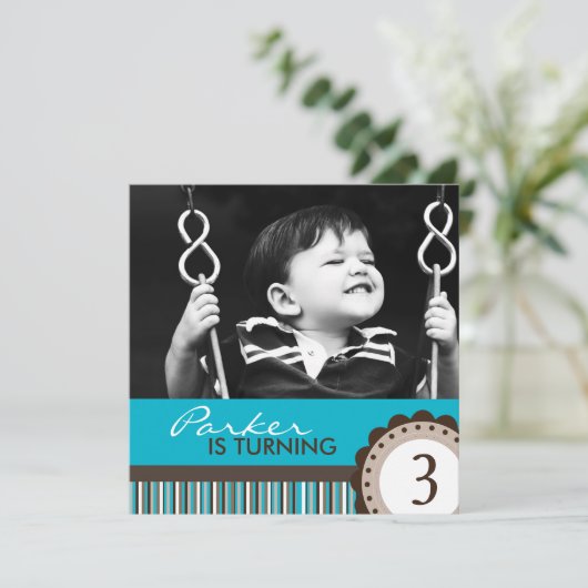 Uitnodigingen van Kinder partijen (Staand voorkant)