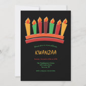 Uitnodigingen van Kwanzaa Party (Voorkant)